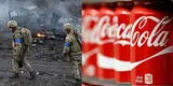 Coca Cola suspende operaciones en Rusia tras ataques en Ucrania y deja mensaje
