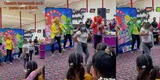Madre participa de fiesta infantil bailando retos de TikTok y se roba el ‘show’ con sus singulares pasos