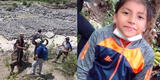 Cajamarca: intensifican búsqueda de menor de 8 años que cayó al río Chilac