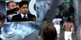 Presidente del PSG, Al-Khelaifi, bajó a vestuarios golpeando tras eliminación de Champions [VIDEO]