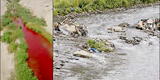 “Esto va al río Rímac": vecinos denuncian contaminación en el río Huaycoloro por fábricas clandestinas [VIDEO]