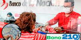Bono 210 - Consulta LINK: Cronograma de pagos vía el Banco de la Nación