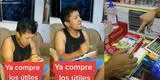 Padre peruano queda en shock con lista de útiles de su hijo: "¿Tanta cartulina? Ni que vaya hacer huelga"