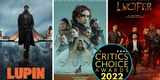 Critics Choice Awards 2022: Estas son las películas y series nominadas, y dónde puedes verlas