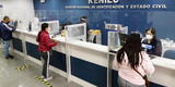 Reniec suspende atención en agencia del Cercado de Lima desde este lunes 14 de marzo