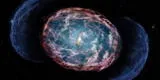 NASA: así luce la “nube gigante” creada por el choque de cuerpos celestes