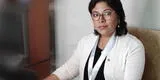 Betssy Chávez defiende su tesis de acusaciones de plagio: "Fue aprobada con alto puntaje"