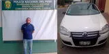 Áncash: PNP recupera  vehículo robado a un empresario y detiene a un sujeto