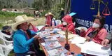 Cajamarca: jueces se trasladan a centros poblados para realizar audiencias por alimentos