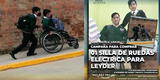 Chachapoyas: Realizan campaña solidaria para buscar silla de ruedas eléctricas a escolar [VIDEO]