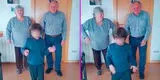 Abuelitos se unen a reto de baile de su pequeño nieto y emocionan a miles en TikTok [VIDEO]
