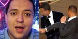 Samuel Suárez indignado con golpe de Will Smith a Chris Rock en los Oscar 2022: “Nada justifica la violencia”