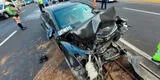 Miraflores: hombre pierde la vida tras impactar su vehículo contra guardavía de la Costa Verde