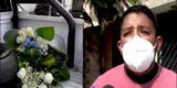 VES: hombre encuentra en su puerta arreglo fúnebre con restos de pólvora [VIDEO]