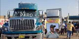 Paro de transportistas: “Un tráiler paga más de S/1.000 soles de Lima a Tumbes en peaje” [VIDEO]