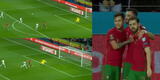 ¡Portugal en Qatar 2022! Bruno Fernandes controló y puso el 2-0 sobre Macedonia [VIDEO]