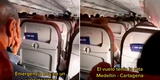 “Era el fin de nuestras vidas”: pasajeros vivieron momentos de pánico durante vuelo en Colombia [VIDEO]