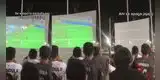 Hinchas peruanos iban a festejar gol ante Paraguay, pero se apaga la pantalla y tienen impensada reacción