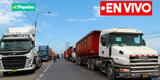 Paro de transportistas EN VIVO: sigue en directo el cuarto día de protestas y bloqueo de vías tras alza de combustible