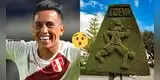 Pobladores de Huamachuco hicieron una imagen de Christian Cueva en el corazón de la ciudad: "Es un genio" [FOTO]