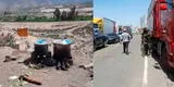 Paro de transportistas: en Arequipa, esposas de camioneros realizan olla común para alimentarlos