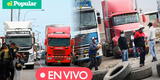 Paro de transportistas EN VIVO: sigue en directo el quinto día de protestas y bloqueo de vías tras alza de combustible