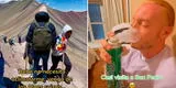 Lleva a su novio de Suiza a la Montaña de 7 colores en Cusco y “casi visita a San Pedro” [VIDEO]