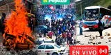 Paro de transportistas ENVIVO: bloqueos, saqueos y destrozos en el sexto día de protestas