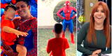 Magaly se burla de Christian Domínguez tras disfrazarse de Spiderman: “Solo sabe bailar el gusano” [VIDEO]