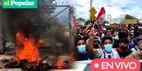 Paro de transportistas ENVIVO: Mesa de diálogo se da entre enfrentamientos en Huancayo