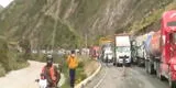 Junín: Camiones de carga pesada varados en plena Carretera Central