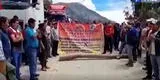 Paro de transportistas: continúa bloqueo de carreteras en Apurímac