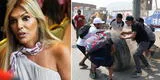 Jessica Newton molesta por actos violentos en paro de transportistas: “Dañan sin criterio” [VIDEO]