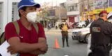 "Si no salgo a trabajar, mi familia no come": Hombre se mostró preocupado por toque de queda en Lima [VIDEO]