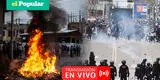 Paro de transportistas ENVIVO: continúan vías bloqueadas en Ica tras toque de queda en Lima