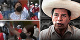 Pedro Castillo: Mujer se emociona por marchar por primera vez y sale con sus “ollas record” [VIDEO]