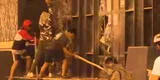 Manifestantes destrozan puerta de la corte de Superior de Justicia e intentan saquearlo [VIDEO]