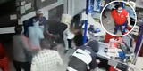 SJL: cerca de 20 delincuentes saquearon conocido minimarket en pleno toque de queda en Lima