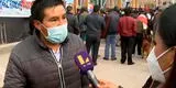 Gremios denuncian que no los dejan ingresar a la reunión con Pedro Castillo en Huancayo