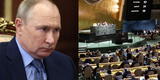 Rusia fue suspendido del Consejo de Derechos Humanos y gobierno de Putin arremete contra la ONU [VIDEO]