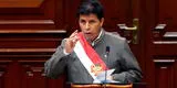 Pedro Castillo anuncia que trabajará en un proyecto de ley para rebajarse el sueldo de presidente
