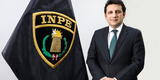 INPE: designan a Omar Mauricio Méndez Irigoyen como nuevo jefe