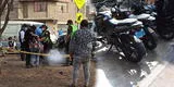 SJL: Motociclista pierde el control de su unidad y fallece al evitar atropellar a un peatón ebrio [VIDEO]