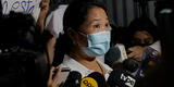 Keiko Fujimori sobre fallo de la CIDH de no liberar a su padre: "Siento que esto no son derechos humanos"