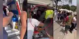 Su pareja iba a ser trasladado al hospital, pero no dejó que se vaya hasta que le dé clave de su celular