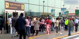 Protestas en el aeropuerto Jorge Chávez tras reprogramación de vuelos por falta de sistema de Migraciones