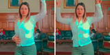 Congresista fujimorista se graba bailando para TikTok y es destruida en redes: "Así habla de incapacidad"