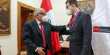 Aníbal Torres se reunió con embajador de Israel en Perú tras declaraciones sobre Hitler