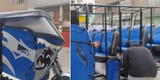 Ingenio peruano: captan mototaxi con 9 asientos y su particular diseño alborota las redes [FOTO]