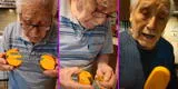 Adulto mayor 94 años sorprende con receta para preparar helado de lúcuma casero [VIDEO]
